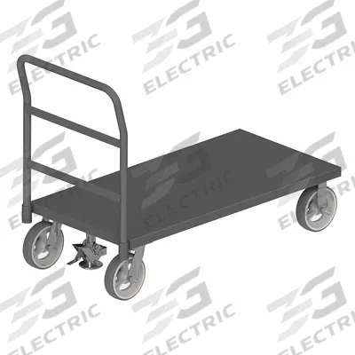 APPROVED VENDOR Platform Truck: 2,400 lb, 48 in L x 30 in W x 11 1/8 in H Deck, Solid - General Purpose Platform Trucks