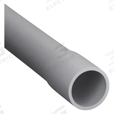 PVC Conduit: Schedule 40, 1/2 in Trade Size, 10 ft Nominal Lg (MPN A52AE12)