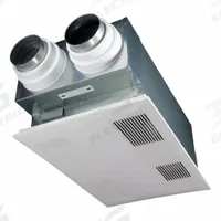 Heat Recovery Ventilator: Side Port, 47 cfm @ 0.400 in SP, 60% Max. Efficiency, Variable Speed (MPN FV-06VE1). Key specifications — Brand: PANASONIC; Nameplate Voltage: 120V AC; Defrost Type: Exhaust Only; Electrical Connection: Hardwired; Number of Speeds: Variable.