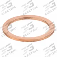 Sealing Washer: M26 Screw Sz, Copper, Copper Seal, 26 mm Inside Dia, 33 mm Outside Dia, 10 PK (MPN M50302.260.0033). Key specifications — Brand: APPROVED VENDOR; Product Type: Sealing Washer; System of Measurement: Metric; Seal Material: Copper; Seal Material Color: Gray; Pack Size: Small Pack.
