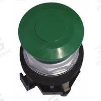 EATON Mushroom Head Push Button: Non-Illuminated, Mushroom Head Profile, Metallic, 30 mm, 1NC (MPN HT8CBGB). Key specifications — Brand: EATON; Action: Maintained; Series: HT800; Push Button Material Type: Metallic.