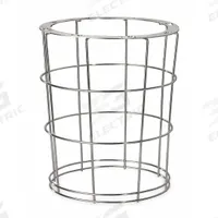 Hazardous Location Wire Guard: For VM5 Fixtures, 11 5/8 in Lg (MPN VMAG40S). Key specifications — Material: Steel; For Use With: VM5 Fixtures; Color: Gray; Product Type: Hazardous Location Wire Guard; Brand: HUBBELL KILLARK.