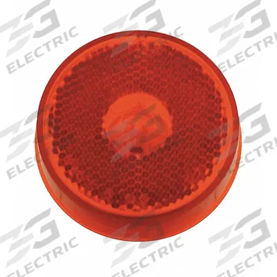 GROTE Clearance Marker Lamp: Clearance Light, Incandescent, Round, Red - Clearance Lights