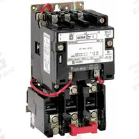 SQUARE D Magnetic Motor Starter: Non-Reversing, 3 Poles, NEMA Size 4, 135 A, 208V AC Coil (MPN 8536SFO1V08). Key specifications — Brand: SQUARE D; Coil Voltage: 208V AC; Phase: Three; Operator: None; Terminal Connection Type: Screw Clamp Terminals; Includes Pilot Light: No; Operator Controls: None; Auxiliary Contacts Included: No Auxiliary Contacts Included.