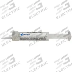 KRYTOX Vacuum Pump Lubricant: 14 fl oz, Syringe, 2 SAE Grade, 15 ISO Viscosity Grade, Food Grade (MPN 1514). Key specifications — attr71764: Yes; attr59269: 15; attr59266: Syringe; attr59275: 2; attr59279: 60.