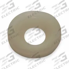 CHICAGO FAUCETS Index Ring: Plastic, For Single-Handle Handle Type, No Index Index, White (MPN 633-223JKNF). Key specifications — Material: Plastic; Brand: CHICAGO FAUCETS; For Handle Type: Single-Handle; Index Color: White; Index Style: No Index.