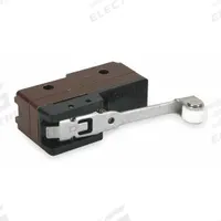 OMRON Snap Action Switch: Hinge Roller Lever Actuator, 1NO/1NC, Solder (MPN X-10GW2). Key specifications — AC Contact Rating: 2 A @250 V; Electrical Connection: Solder; Series: X; Brand: OMRON.