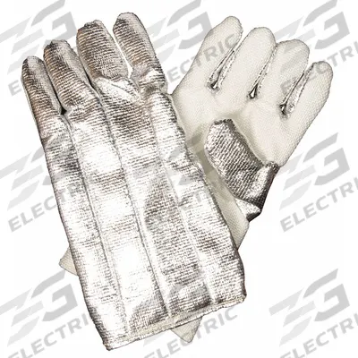 Z-FLEX Aluminized Gloves: Universal, Z-Flex 300, 1,000°F Max Temp, Gauntlet Cuff