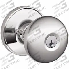 SCHLAGE RESIDENTIAL Stratus Knob Lockset: Passage Knob Locksets (MPN J54-STR-625). Key specifications — Lockset Style: Stratus.