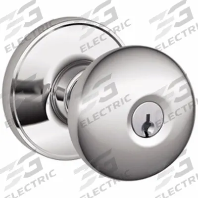 SCHLAGE RESIDENTIAL Stratus Knob Lockset: Passage Knob Locksets (MPN J54-STR-625) - Office Knob Locksets