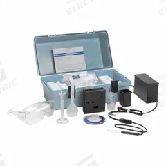 HACH Water Quality Test Kit: Phosphonate, 0 to 100 mg/L PO₄, 100 mg/L, 100 Tests (MPN 2113301). Key specifications — Includes: Carrying Case; Range: 0 to 100 mg/L PO₄; Sensitivity: 100 mg/L; Test Parameters: Phosphonate.