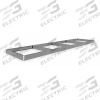 TENNSCO Shelf: 96 in x 24 in, 1,600 lb Load Capacity, Gray, Shelf (MPN ZKH-9624). Key specifications — Includes: Beams; Shelf Configuration: Single Straight; Color: Gray; Frame Material: Steel; Brand: TENNSCO; Frame Finish: Zinc Plated; Product Type: Shelf.