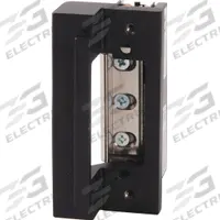 RUTHERFORD Electric Door Strike: 1 1/4 in Wd, 4 7/8 in Ht, Cylindrical/Mortise, Stainless Steel (MPN A71-24VDC). Key specifications — Brand: RUTHERFORD; Input Voltage: 24V DC; Performance Duty Rating: 1 - Heavy Duty; Strike Type: Cylindrical.