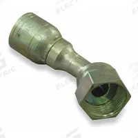 AEROQUIP Hydraulic Crimp Fitting: Steel x Steel, 45° Elbow, -12 For Hose Dash Size, ORS x Crimp (MPN 1AA16FRA12). Key specifications — Fitting Gender: Female x Genderless; Fitting Connection Type: ORS x Crimp; For Hose Dash Size: -12; Thread Size: 1-7/16"-12; Brand: AEROQUIP.