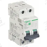 SCHNEIDER IEC Supplementary Protector: 1 A Amps, 500V DC, 5kA at 250V DC, Screw Clamp, C60H-DC, C (MPN M9U21201). Key specifications — Terminal Connection: Screw Clamp; AC Voltage Rating: Not Rated; Curve Type: C; DC Voltage Rating: 500V DC; Max. AIR Rating: 5kA at 250V DC; Series: C60H-DC; Brand: SCHNEIDER.