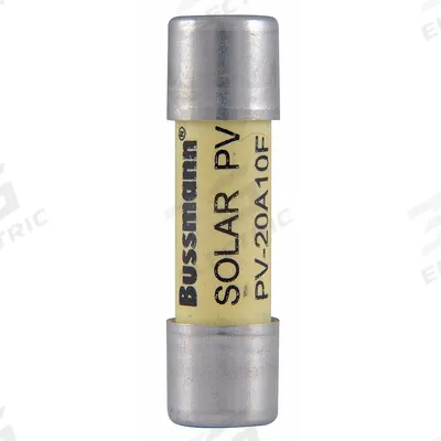 BUSSMANN Solar Fuse: PV-F Series, Fast-Acting, 12 A - Fast-Acting Cylindrical Fuses