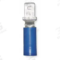 STA-KON Wire Disconnect: Male Tab, Blue, Vinyl, Partial Coverage, 16 AWG – 14 AWG Wire Size (MPN 14RBD-188). Key specifications — attr1307035: STA-KON; attr1307036: 14RBD-188.