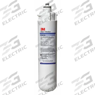 3M WATER FILTRATION PRODUCTS Quick-Connect Water Filter: 5 micron, 1.5 gpm - Quick-Connect Drinking Fountain & Beverage Machine Water Filters