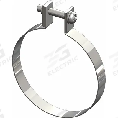SMC Air Cylinder Sensor Mounting Hardware: Fits 50 mm Bore Dia, Nylon, BAF-05S - Autoswitch Bands