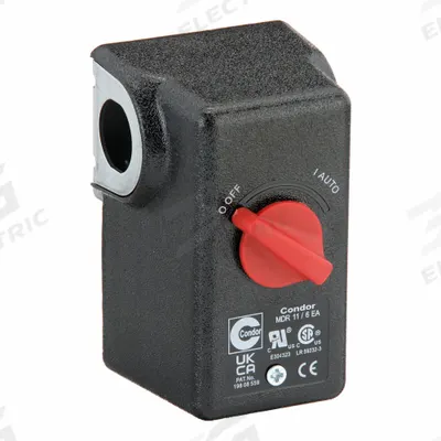 POWEREX Pressure Switch, 70-90 psi: CW207548AV, Pressure Switch - Pneumatics
