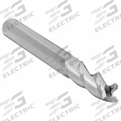 CLEVELAND Square End Mill: Carbide, 3 Flute, 5/16" Mill Dia, 7/16" LOC, 2" OAL (MPN C60623) - Carbide Square End Mills for Aluminum
