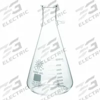 UNITED SCIENTIFIC SUPPLIES INC Glass Flasks: 5,000 mL, Colorless, Conical, 390 mm Overall Ht (MPN FG5340-5000). Key specifications — Shape: Conical; Body Color: Colorless; Brand: UNITED SCIENTIFIC SUPPLIES INC; Compatible with Stopper Size: 13; USP Specification: Type I.