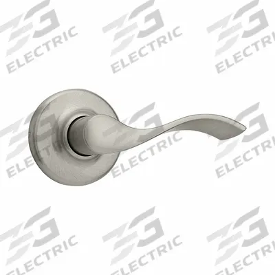 KWIKSET Door Lever Lockset: Passage Lever Locksets/Storeroom Lever Locksets, Nickel