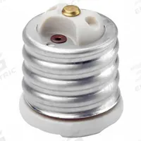 LEVITON Lampholder: Lamp Holder, Medium Screw (E26)/Mogul Screw (E39), 1 5/8 in Overall Lg, White (MPN 8681). Key specifications — attr234509: Medium Screw (E26); attr234515: 250V AC; attr327041: Lamp Holder; attr239872: LEVITON; attr234516: White; attr234535: Socket Adapters and Extensions Lamp Holder.
