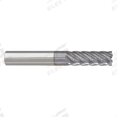 APPROVED VENDOR Corner Radius End Mill: Carbide, nACRo Coated, 6 Flute, 5/8" Mill Dia - Fast-Cutting Carbide Corner-Radius End Mills for Steel & Cast Iron