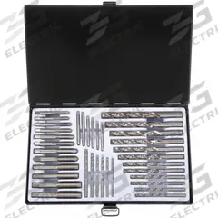 APPROVED VENDOR Drill Bit and Tap Set: 36 Pc (MPN 5PXJ5). Key specifications — attr1300596: Straight Flute.