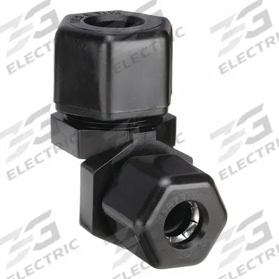 PARKER Compression Fitting Elbow: 5/16 in OD x 1/4 in OD Size - Polypropylene Compression Tube Fittings