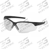 HEXARMOR Safety Glasses: Clear Lens, Half-Frame, Anti-Fog/Hard Coat/TruShield®, Dielectric/Vented (MPN 11-31001-02). Key specifications — Brand: HEXARMOR; Frame Color: Black; Lens Color: Clear; Lens Properties: Anti-Fog / Scratch-Resistant.