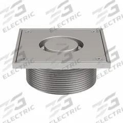 ZURN Strainer: Square, Stainless Steel, Nickel Bronze, 2 1/8 in Overall Ht (MPN ZN400-5LRS). Key specifications — Brand: ZURN; Connection Type: Screw-In; Finish: Nickel Bronze.