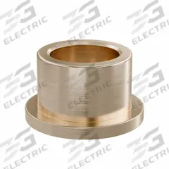 Flanged Sleeve Bearing: Bronze, SAE 841, 16 mm Bore, 22 mm OD, 16 mm Lg, -35°F to 300°F, 10 PK (MPN FFM1622-16B). Key specifications — System of Measurement: Metric; Material Grade: SAE 841; Flange Type: Flanged; Brand: OILITE.