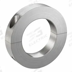 CLIMAX METAL PRODUCTS Shaft Collar: 2-Piece, Inch, Round, Clamp-On, 2 7/16 in Bore Dia, 303 (MPN H2C-243-S). Key specifications — attr671628: CLIMAX METAL PRODUCTS.