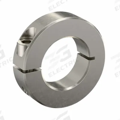 RULAND MANUFACTURING Shaft Collar: 1-Piece, Inch, Round, Clamp-On, 1 1/16 in Bore Dia - Stainless Steel Shaft Collars