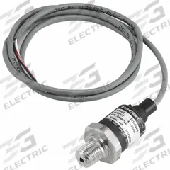 Pressure Transmitter: 0 psi to 500 psi, 1 to 5V DC, Cable & Wire Leads, 1/4 in Male NPT, IP67 /4X (MPN G17M0215F2500#). Key specifications — Accuracy: ±0.5%; NEMA Rating: 4X; Burst Pressure: 10x Range; Calibration Certificate Included: No NIST-Traceable Calibration Certificate Included; IP Rating: IP67; Housing Material: Nylon; Output: 1 to 5V DC; Overpressure: 2x Range.