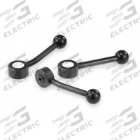 KIPP Adjustable Handle: Steel, 3/8"-16 Thread, 21 mm Thread Lg, 131 mm Lg (MPN K0114.2A41). Key specifications — attr1038331: KIPP.