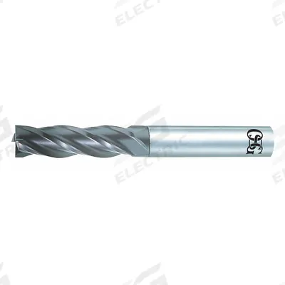 OSG Square End Mill: Carbide, Diamond Coated, 4 Flute, 2 mm Mill Dia, 6 mm LOC - Reduced-Neck Carbide Square End Mills for Graphite & Carbon Fiber