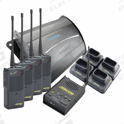 RITRON Handheld Two Way Radio and Repeater Bundle: Jobcom JMX/Liberty Series, UHF - UHF Business Radios