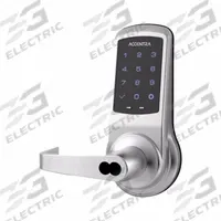 ASSA ABLOY Cylindrical Lock: ADA Compliant, Chrome (MPN SG-AU-NTB623-NR 626). Key specifications — Product Type: Cylindrical Keypad Lock; Manufacturer Part Number: SG-AU-NTB623-NR 626; Key Override Options: Cylinder Override; Lever Style: Straight Return.