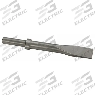 WESTWARD Chisel: 0.68 in Shank Size, Round, Oval, 1 in Chisel Tip Wd - Flat Chisels for Chipping Hammers