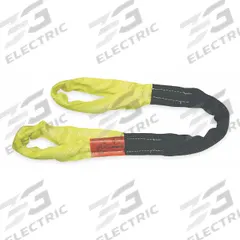 LIFT-ALL Roundsling: Type 3, Polyester, Polyester Sleeve w/ Nylon Cover, 4 ft Sling Lg (MPN EE90X4). Key specifications — Brand: LIFT-ALL.