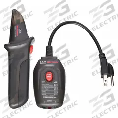 WESTWARD Circuit Breaker Finder: 90 to 120V AC, CAT III 250V, No Display, GFCI/Std, Audible/Light (MPN 23V745). Key specifications — For Voltage Range: 90 to 120V AC; Brand: WESTWARD; Tracing Locations: Non-Metallic Conduit.