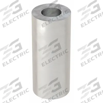 APPROVED VENDOR Spacer: #8 Screw Size, 5/8 in Overall Lg, Round, Aluminum, Plain, Aluminum - Aluminum Spacers
