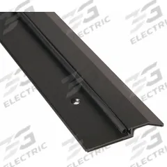 NATIONAL GUARD Door Threshold: Bumper Seal, Aluminum, 4 ft Lg (MPN 8135NDKB-48). Key specifications — Brand: NATIONAL GUARD; Transition Type: Smooth.