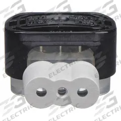 3M Insulation Displacement Connector: 3 Ports, Black, 20 AWG – 18 AWG Run Size Range, 600 V (MPN MGC(100/JUG)). Key specifications — attr1308123: 3M; attr1351571: Yes.
