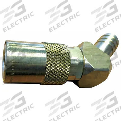 HANSEN Hydraulic Quick Connect Hose Coupling: 1/4 in Coupling Size, Brass - FLO-TEMP Series Hydraulic Quick-Connect Coupling Bodies