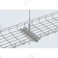 CABLOFIL Center Hanger: 20 in Wd, Steel, Galvanized (MPN FASPCH500PG). Key specifications — Material: Steel; Manufacturer Part Number: FASPCH500PG; Brand: CABLOFIL; Finish: Galvanized; For Use With: Cablofil 20 in Width Mesh Tray.