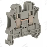 SCHNEIDER Terminal Block: DIN Rail Mounting Type, Screw Clamp Wire Termination, 2 Wire Terminals (MPN NSYTRV62). Key specifications — Brand: SCHNEIDER; For Minimum Wire Size: 24 AWG.